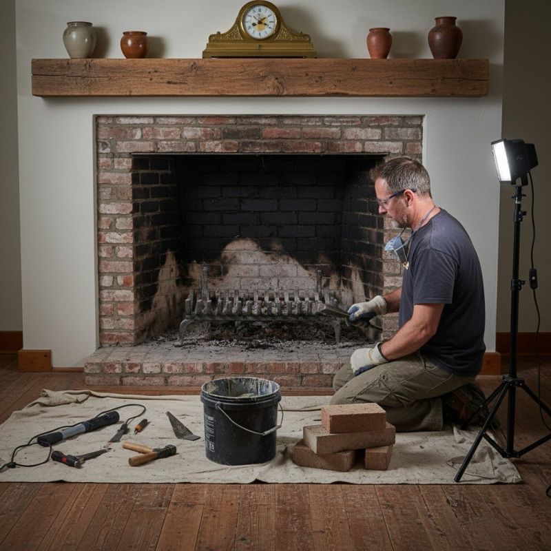 Stone Fireplace Repair Service