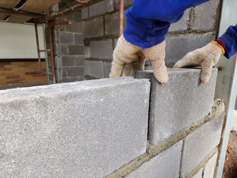 Masonry Wall Installation in Fairfield County, CT