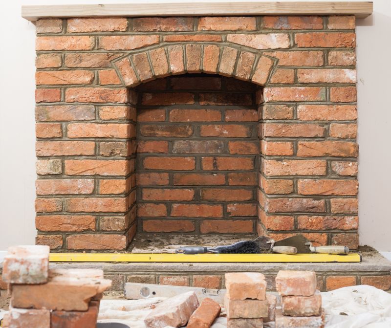 Brick Fireplace Repair
