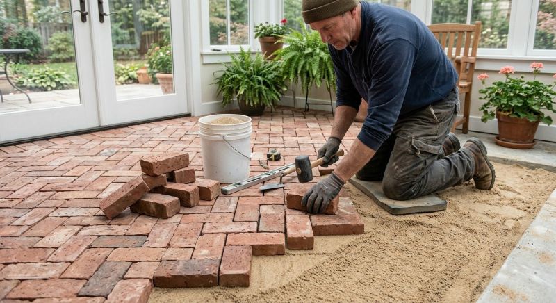 Brick Landscaping Installation in Fairfield County, CT