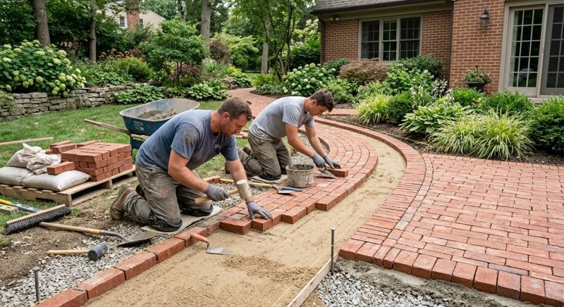 Brick Landscaping Service in Burlington, VT