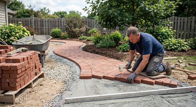 Brick Landscaping Service in Framingham, MA