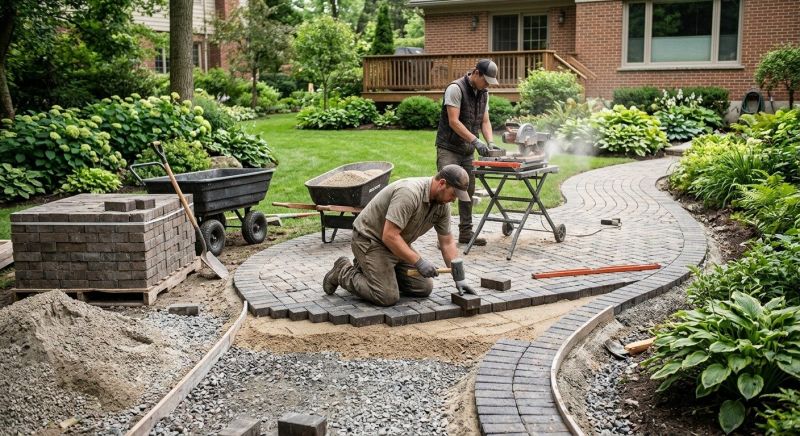 Brick Landscaping Service in Framingham, MA