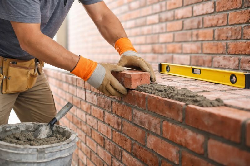 Brick Wall Installation in Fairfield County, CT