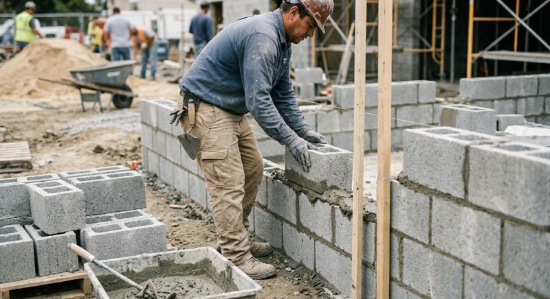 Masonry Wall Installation in Norwalk, CT
