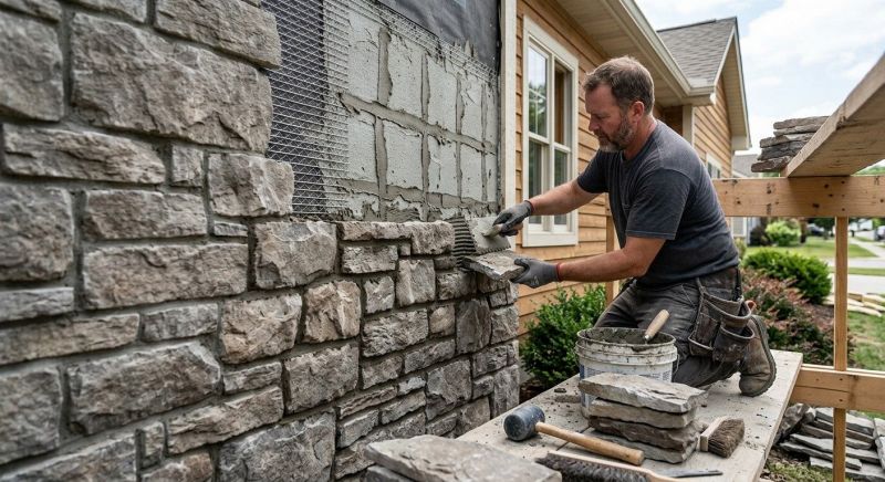 Stone Veneer Installation in Littleton, CO